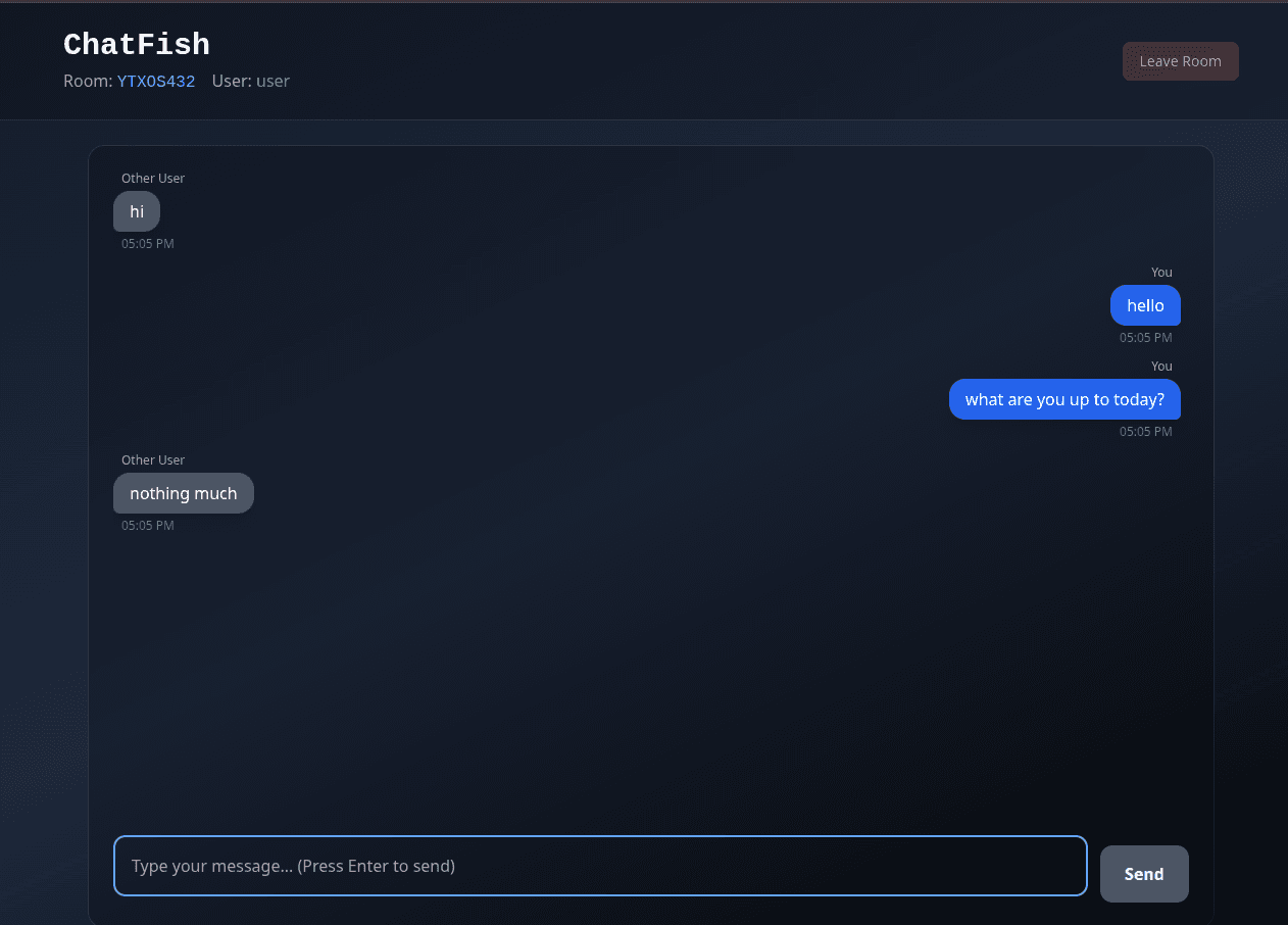 ChatFish project screenshot